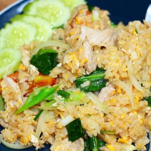 ข้าวผัดหมูสับ Alt Text